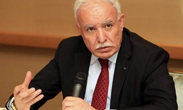 Palestinian Foreign Minister Riad Malki