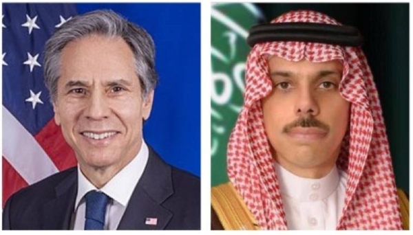 Prince Faisal, Blinken discuss issues of common interest