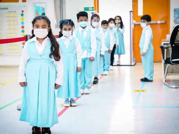 A total of 3.5 million students in the elementary and kindergarten levels will return on Sunday to in-person classes in more than 13,000 primary schools and 4,800 kindergartens in Saudi Arabia.