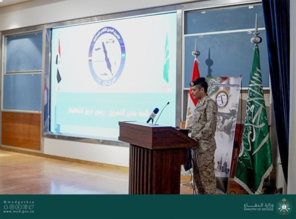 The maneuvers of mixed bilateral naval exercise 
