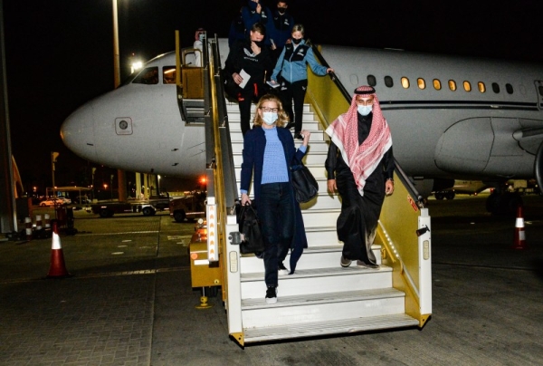 Newcastle United land in Saudi Arabia for training camp