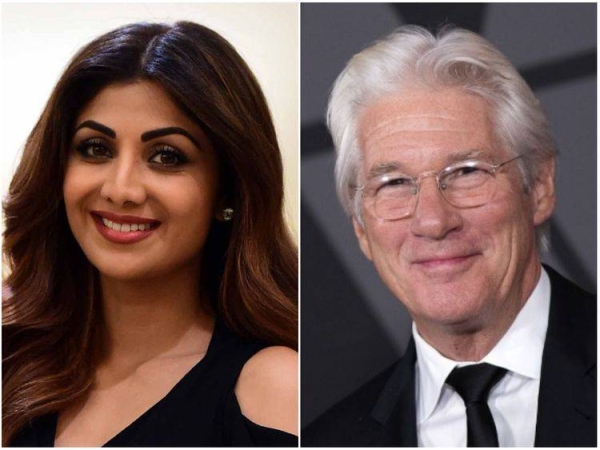 Shilpa Shetty and Richard Gere. 