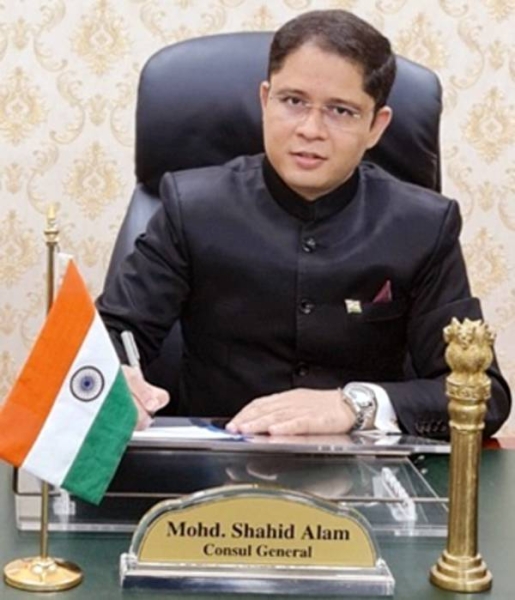 Indian Consul General Mohd. Shahid Alam