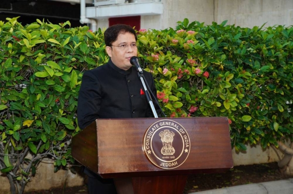 The 73rd Republic Day of India was celebrated with enthusiasm and joy in Indian Embassy with the flag hoisting ceremony on Wednesday.