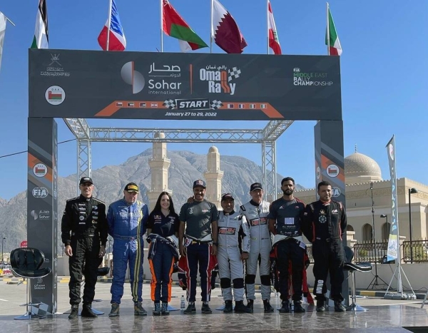 Nasser Al-Attiyah and Alba Sanchez Gonzalez