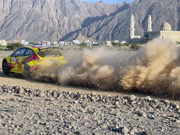 Nasser Al-Attiyah and Alba Sanchez Gonzalez