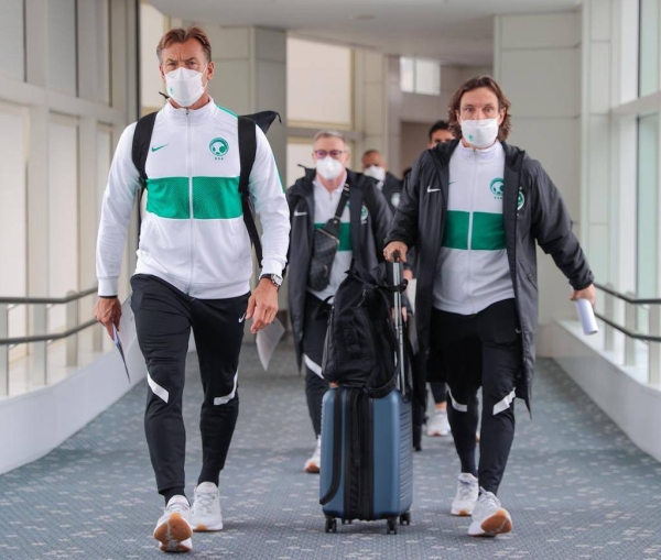 The Saudi National Team arrived in Haneda International Airport in the Japanese capital, Tokyo on Saturday, in preparation to face Japan.