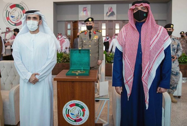 Minister of Interior Prince Abdulaziz Bin Saud Bin Naif patronized the conclusion of the “Arab Gulf Security 3” joint tactical exercise of the GCC security services.