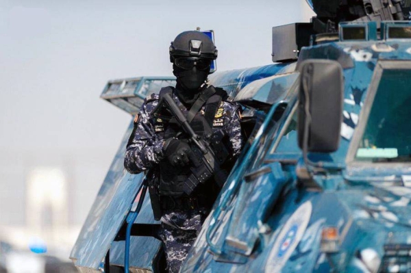 Minister of Interior Prince Abdulaziz Bin Saud Bin Naif patronized the conclusion of the “Arab Gulf Security 3” joint tactical exercise of the GCC security services.