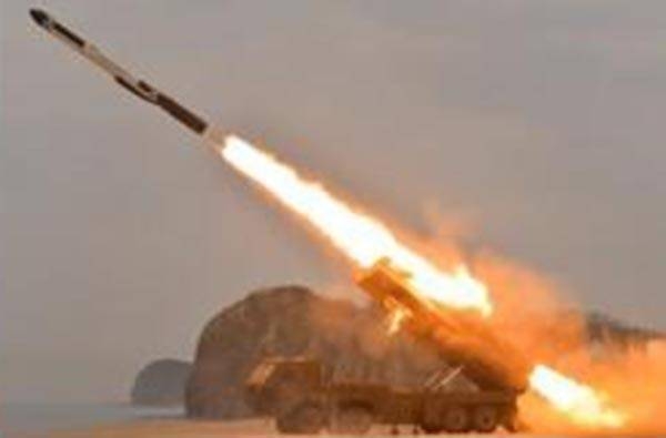 North Korea fired an intermediate-range ballistic missile into the East Sea (Sea of Japan) on Sunday, South Korea’s military said.