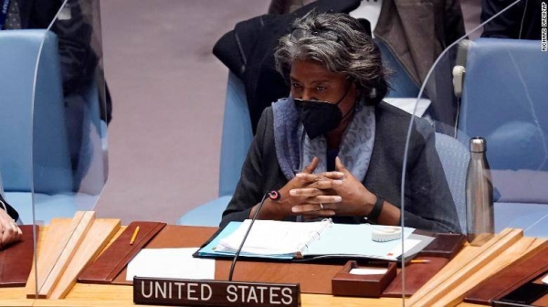 US Ambassador to the UN Linda Thomas-Greenfield