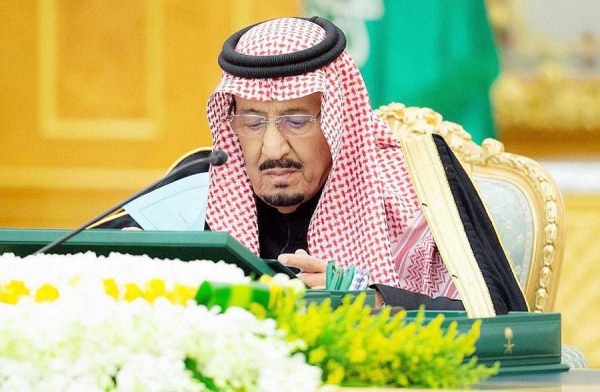 Custodian of the Two Holy Mosques King Salman chaired the Cabinet meeting at Al-Yamamah Palace here on Tuesday.