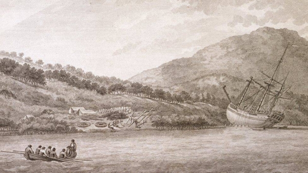 HMS Endeavour had sailed for several years around the South Pacific before famously landing in eastern Australia in 1770.
