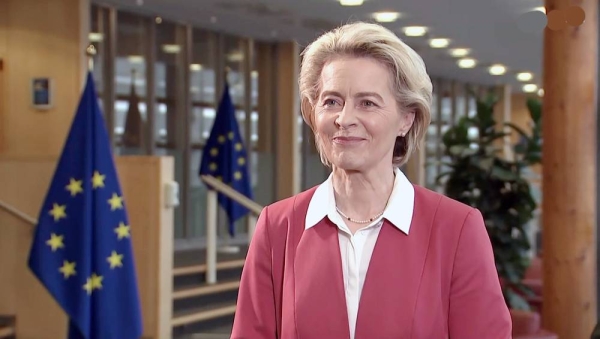 EU President Ursula von der Leyen said Russia will face “massive costs” if it invades Ukraine.