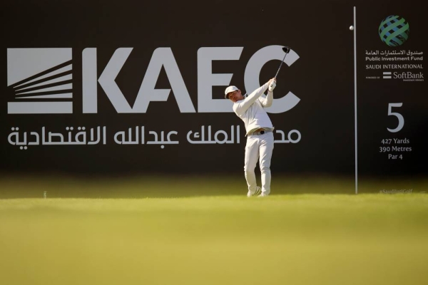 Dustin Johnson in the hunt for more Saudi glory