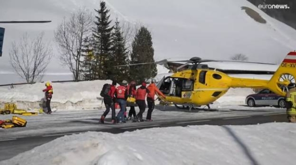 Emergency services have been called upon to intervene after an exceptional number of avalanches since Friday.