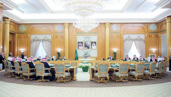 The Cabinet session, chaired by Custodian of the Two Holy Mosques King Salman at Al-Yamamah Palace in Riyadh on Tuesday.