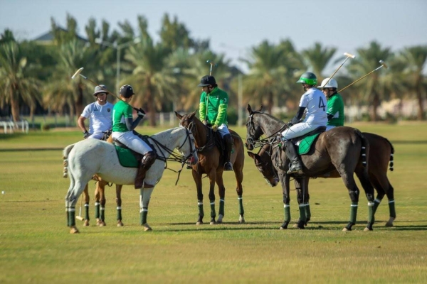 The five Saudi knights will join international polo stars from Argentina's La Dolfina team at AlUla.