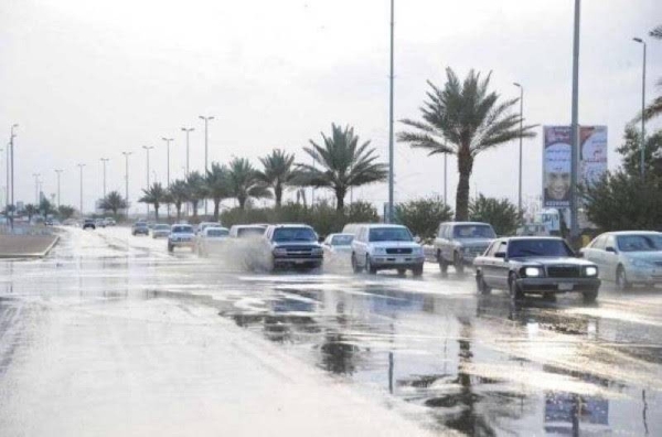 Strong winds, duststorms and heavy rain are likely in most parts of Saudi Arabia starting Friday.