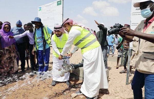 The Saudi Fund for Development (SFD) CEO Sultan Bin Abdulrahman Al-Marshad, during his visit to the Republic of Djibouti, inaugurated Wednesday two vital projects.