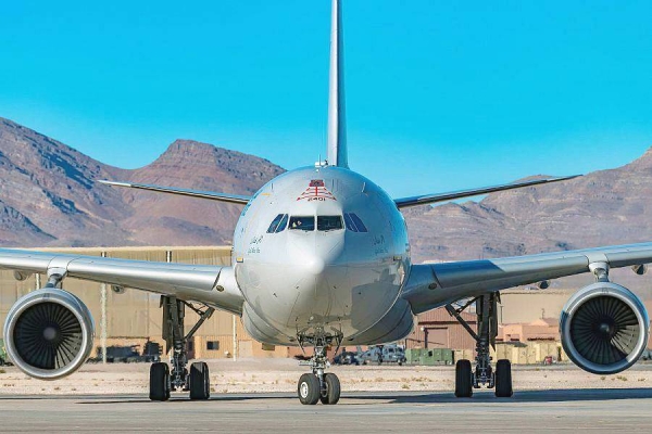 The Royal Saudi Air Force (RSAF) contingent participating in the Red Flag 2022 Exercise Wednesday arrived at the Nellis Base in the US.