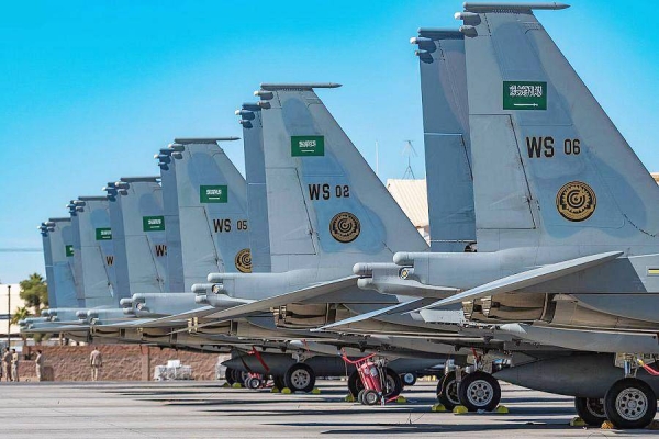 The Royal Saudi Air Force (RSAF) contingent participating in the Red Flag 2022 Exercise Wednesday arrived at the Nellis Base in the US.