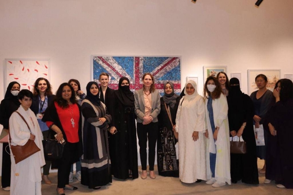 Artworks of 20 Saudi women are on display in Riyadh to mark International Women’s Day