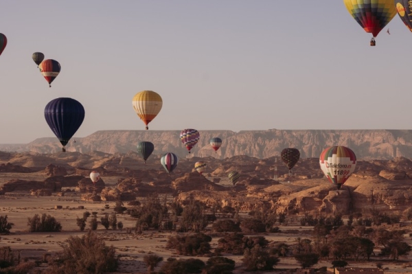 Hot Air Balloon Festival at AlUla Moments.