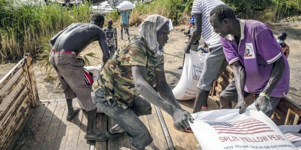 A malnourished child is assessed at a nutrition clinic in Fangak county, South Sudan. — courtesy WFP/Marwa Awad