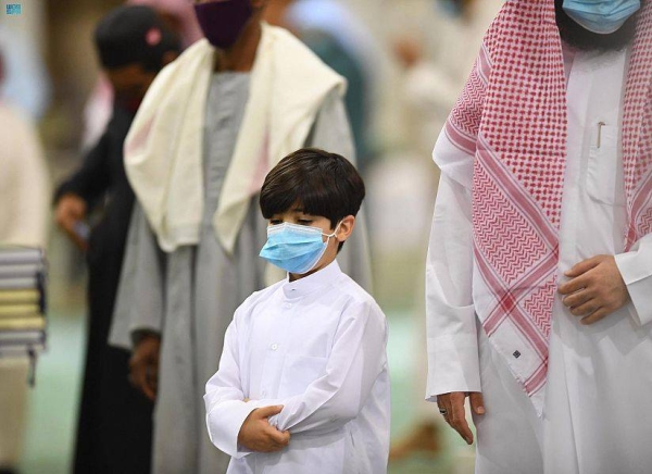 No age requirement for children to enter Two Holy Mosques