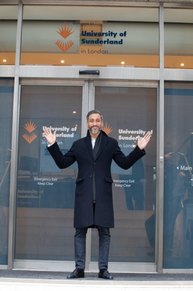 “I’m excited to complete my education journey there,” says Sami Al-Jaber.