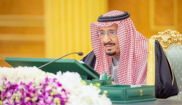 Custodian of the Two Holy Mosques King Salman chaired the Cabinet session at Al-Yamamah Palace in Riyadh Tuesday.