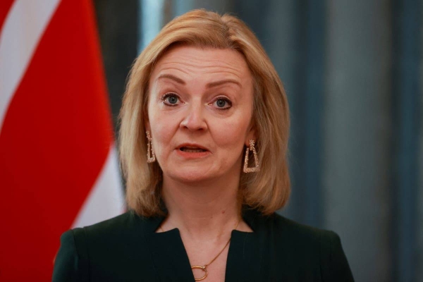 File picture of British Foreign Secretary Liz Truss.