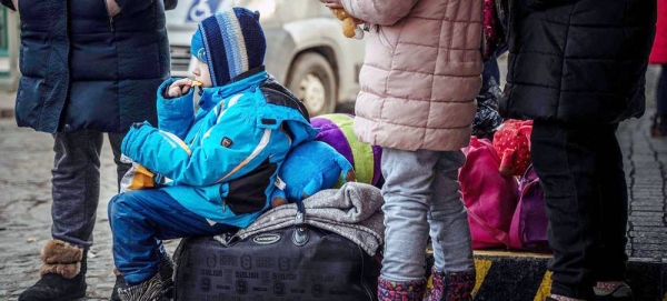 Thousands of Ukrainians seek safety in neighboring Poland. — courtesy IOM/Muse Mohammed