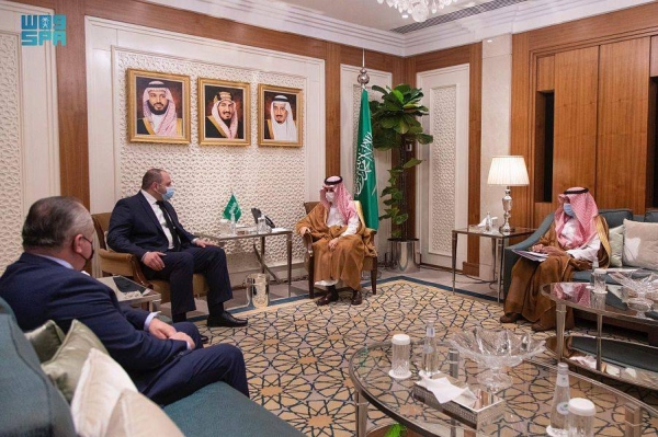 Minister of Foreign Affairs Prince Faisal bin Farhan met on Saturday with Bektum Rostam, a special envoy of the Ukrainian president in Riyadh.