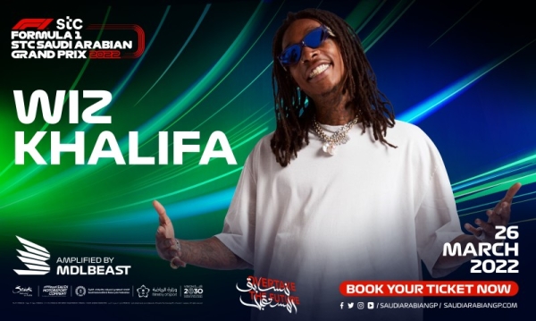 Wiz Khalifa to perform at F1 Jeddah