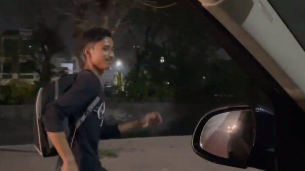 Pradeep Mehra, 19, says he runs home after work every night