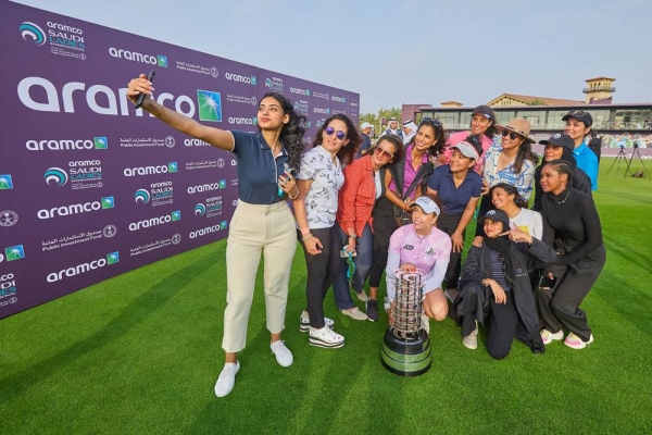 Georgia Hall won the Aramco Saudi Ladies International by five shots