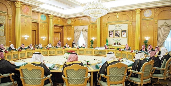 Custodian of the Two Holy Mosques King Salman chaired the Cabinet sessions at Al-Yamamah Palace Tuesday.