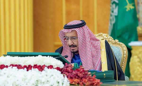 Custodian of the Two Holy Mosques King Salman chaired the Cabinet sessions at Al-Yamamah Palace Tuesday.