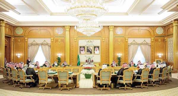 Custodian of the Two Holy Mosques King Salman chaired the Cabinet sessions at Al-Yamamah Palace Tuesday.