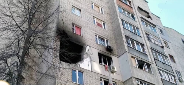 A desolate Kharkiv city continues to be shelled by Russia.