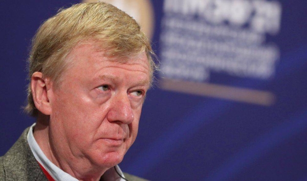 Anatoly Chubais was a special representative of Russian President Vladimir Putin.