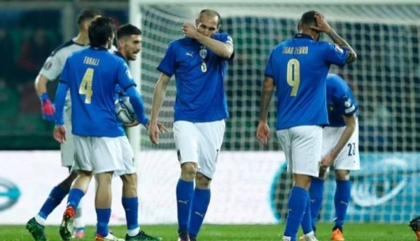 
Italy also failed to qualify for the 2018 World Cup after losing to Sweden.