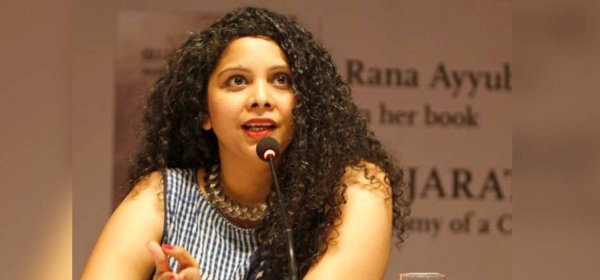 Rana Ayyub was stopped at Mumbai airport while flying to Europe to speak about intimidation of journalists in the world’s largest democracy