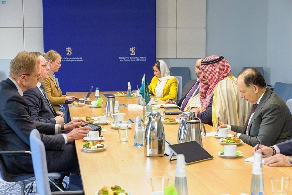 Saudi minister of economy and planning visits Finland to boost ties