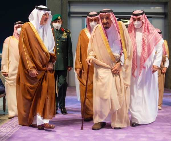 The Custodian of the Two Holy Mosques King Salman arrived on Thursday's evening in Jeddah coming from Riyadh.