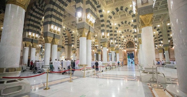 The General Directorate of Crowds at the Prophet’s Mosque continues to provide the highest levels of service to visitors and worshipers during Ramadan, by managing crowds in the corridors and squares.