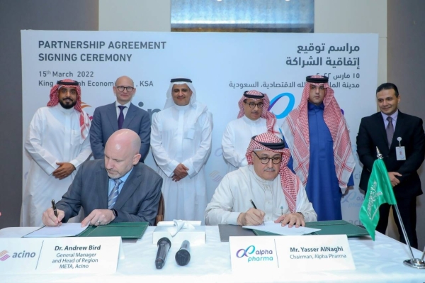 Acino, Alpha Pharma team up to further the goals of Saudi Arabia’s Health Sector Transformation Programme