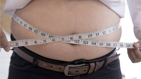 An adult's waist should be less than half their height in order to reduce health risks.